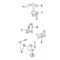 Mercedes Suspension Ride Height Sensor - Rear 0105427517